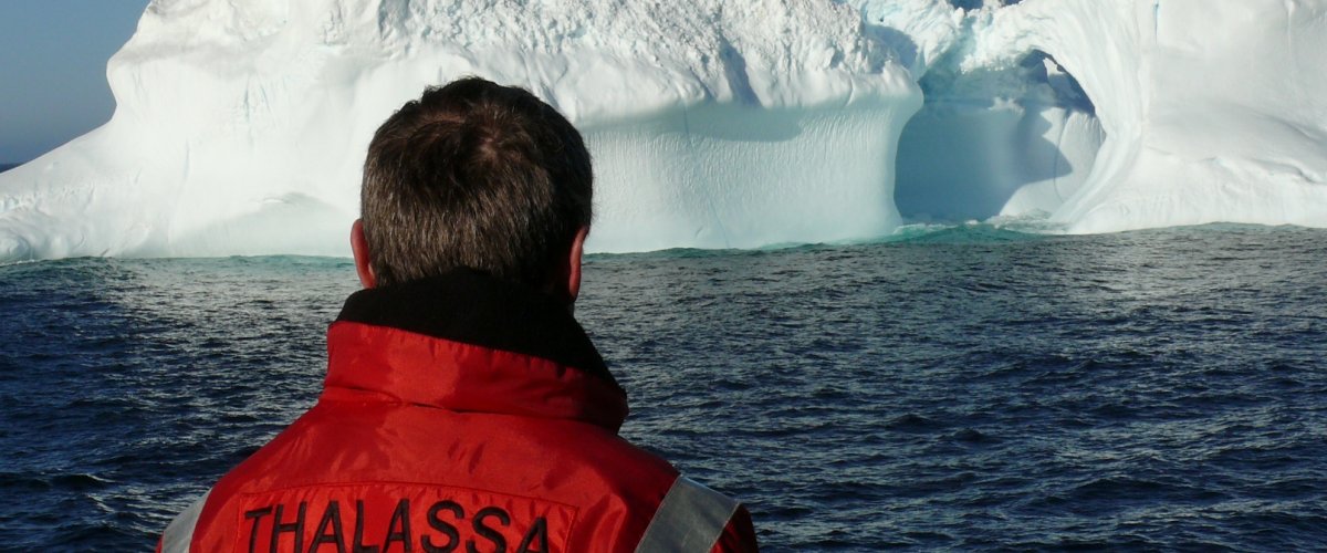 Rencontre d'un Iceberg pendant la campagne OVIDE 2008